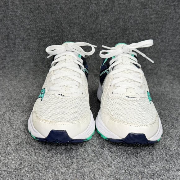 Saucony Cohesion 11 Running Shoes Women's Size 9.5W White Athletic Run Training - Picture 2 of 12